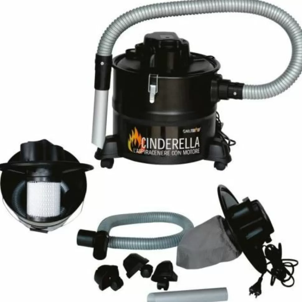 Bidone Aspiracenere Cindarella 900W>GMR Hot