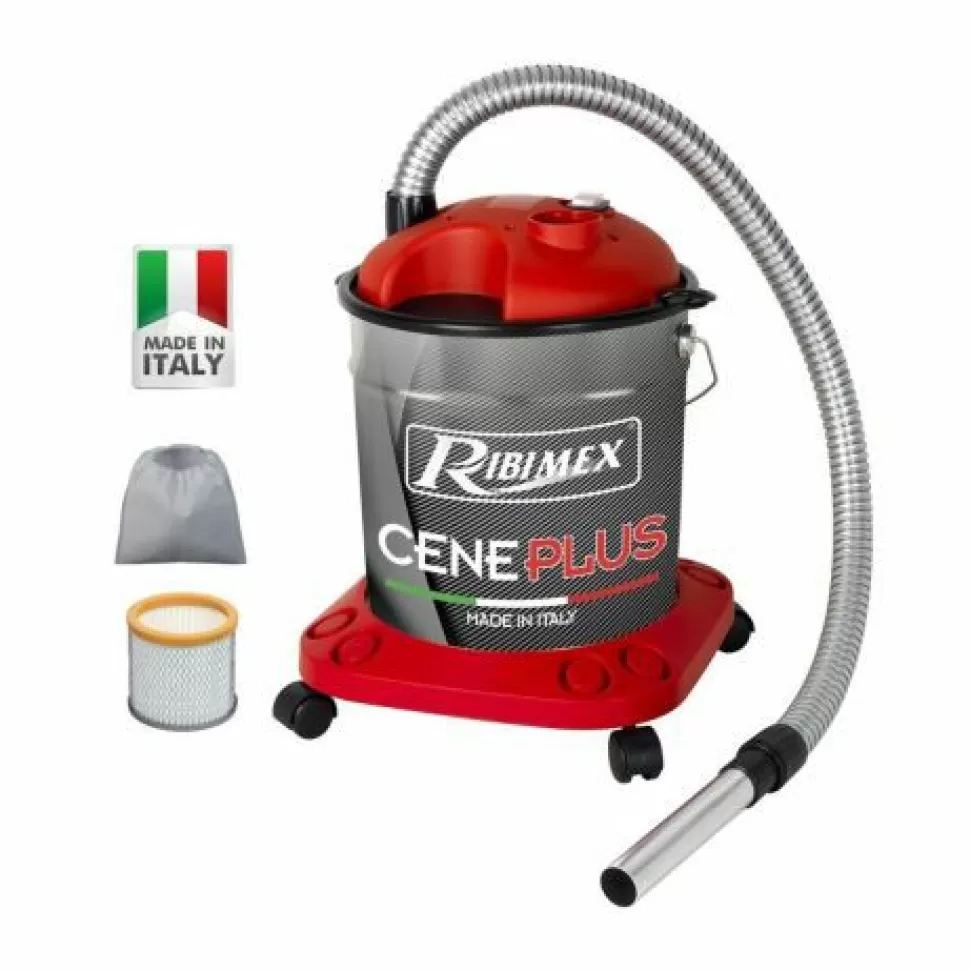 Bidone Aspiracenere Ribitech Elettrico Ceneplus 950W Con Soffiatore>RIBIMEX Best Sale