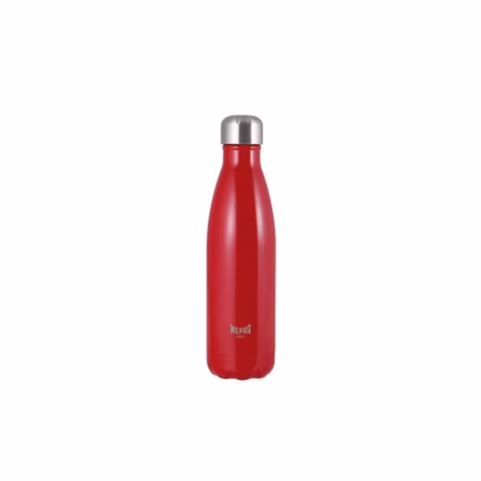 Bottiglia Acciaio Termica 500 Ml Serie Bob Rosso>MEPRA Store