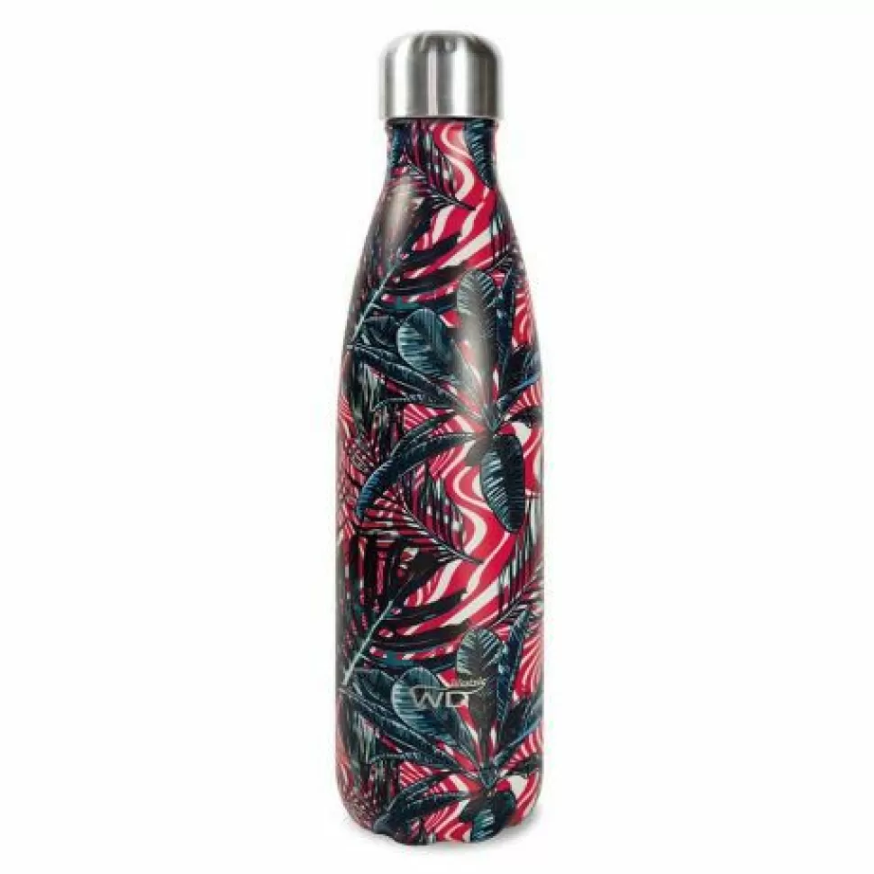 Bottiglia Termica 500Ml Decorazione Foglie>WD LIFESTYLE Sale