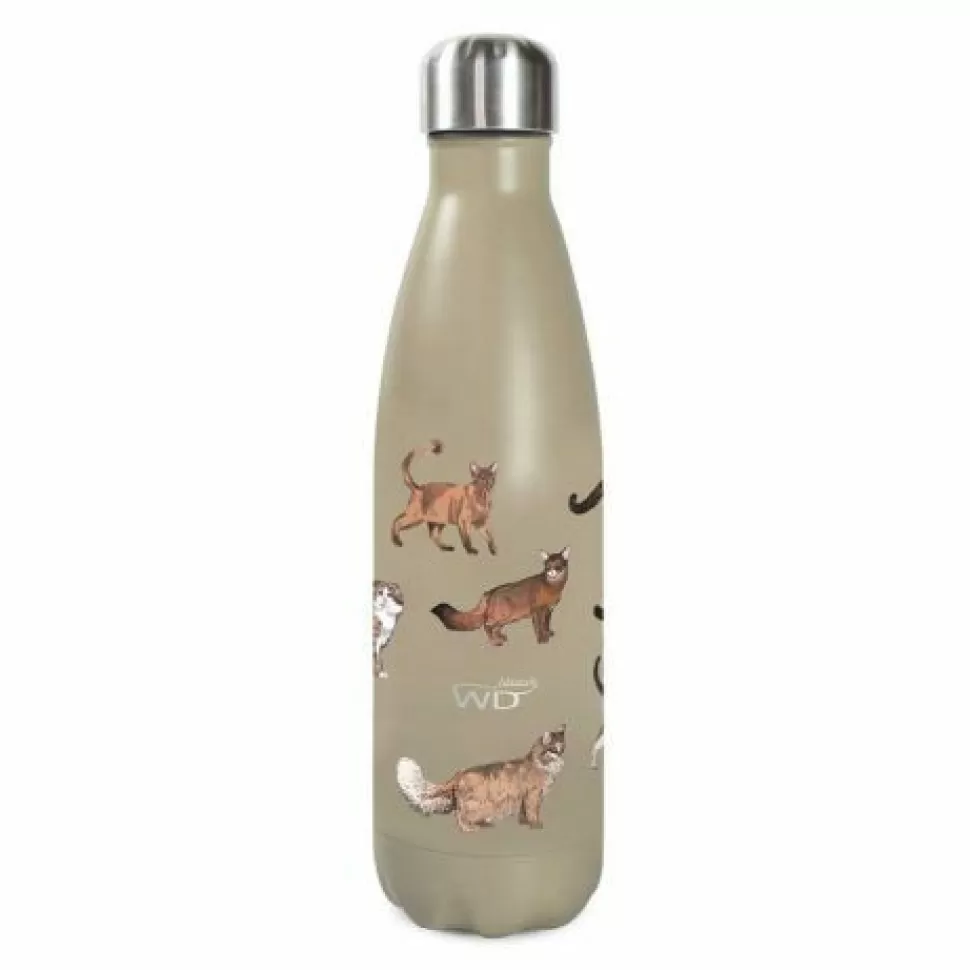 Bottiglia Termica 500Ml Decorazione Gatti>WD LIFESTYLE Outlet