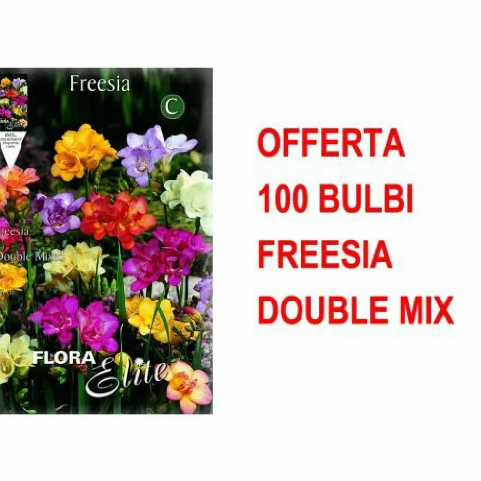 Offerta 100 Bulbi Freesia Double Mix>PERAGASHOP Discount