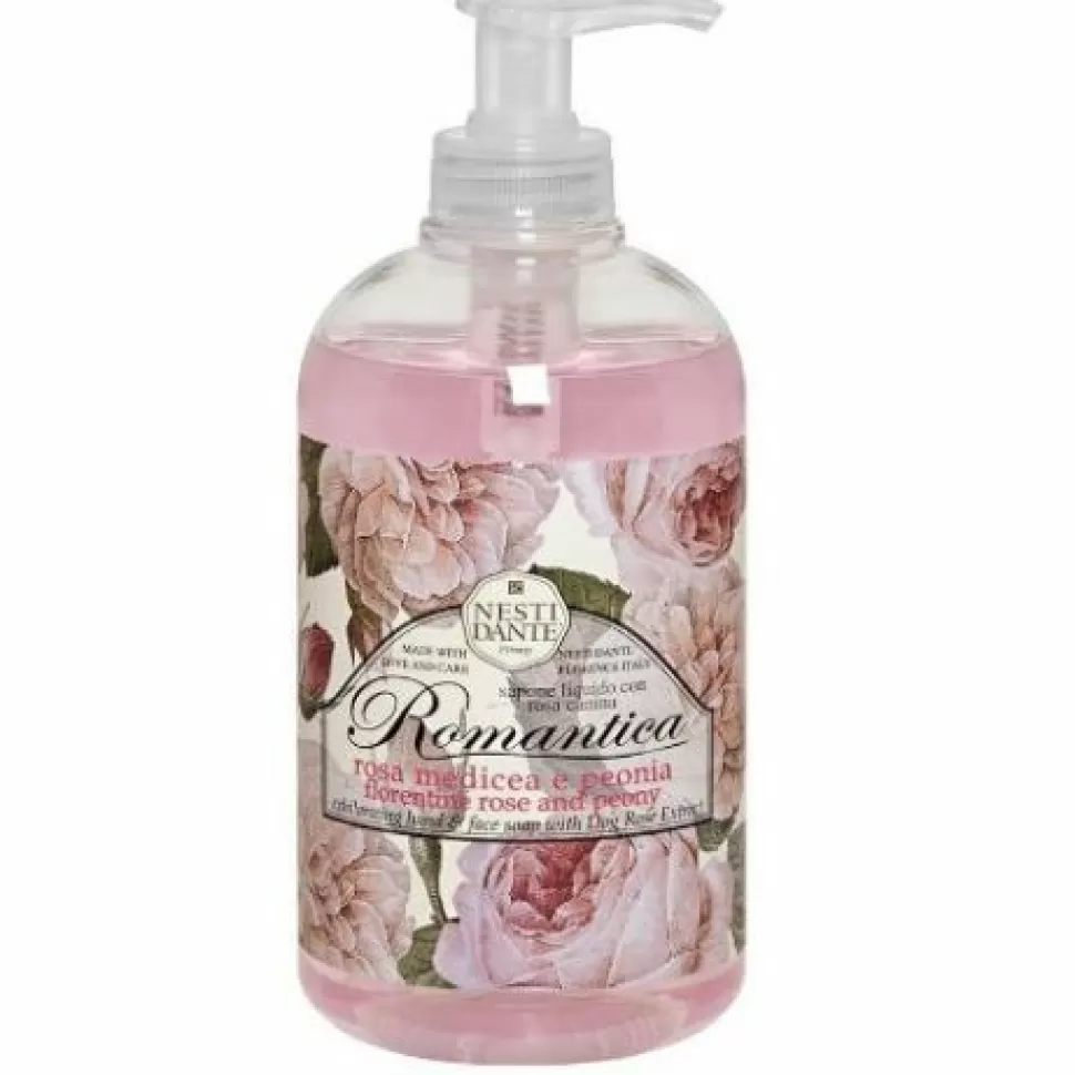 Sapone Liquido Romantica Rosa Medicea & Peonia 500Ml>NESTI DANTE Clearance