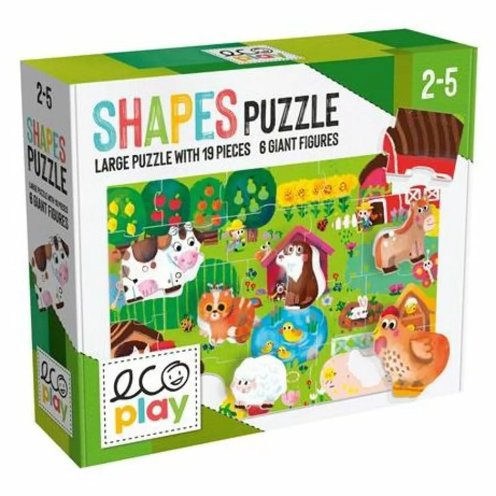 Shapes Puzzle Farm>ECOPLAY Online