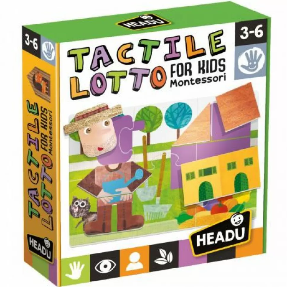 Tactile Lotto For Kids Montessori>HEADU Best