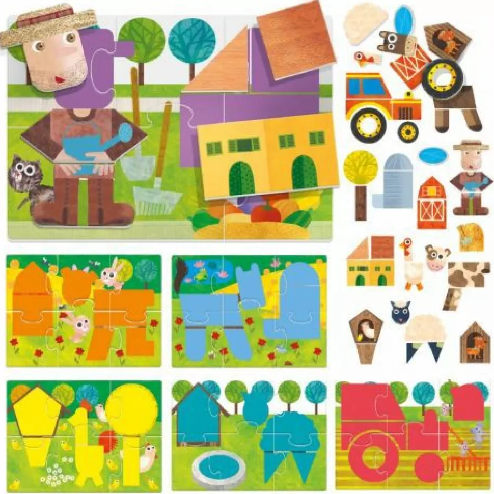 Tactile Lotto For Kids Montessori>HEADU Best